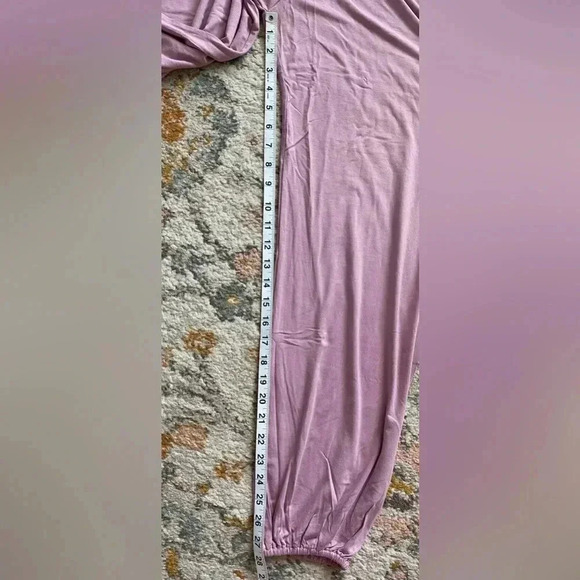 NEW Hale Bob 2pc Slouchy Pajama Set Rose Size Large - Picture 7 of 8